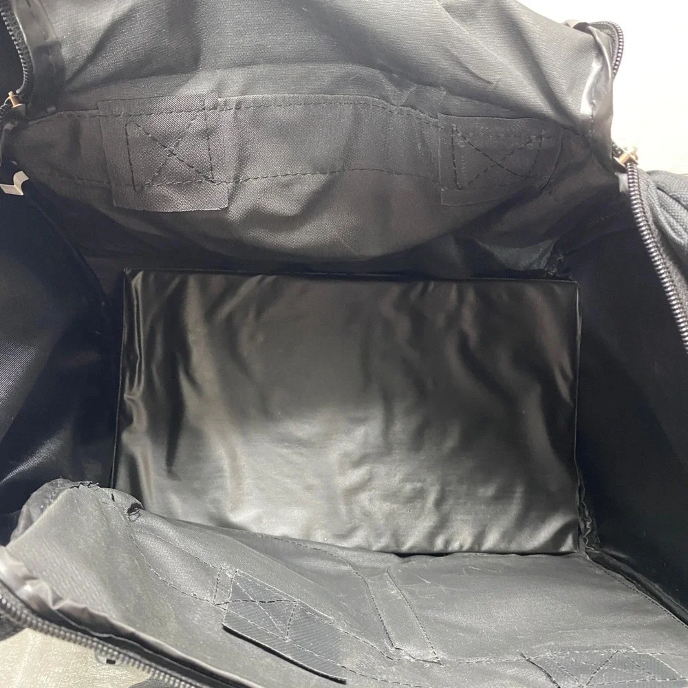 Samsonite Black Nylon Duffel Carry On Travel‎ Weekend Overnight Shoulder Strap